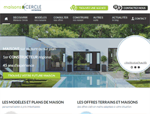Tablet Screenshot of cercle-entreprise.fr